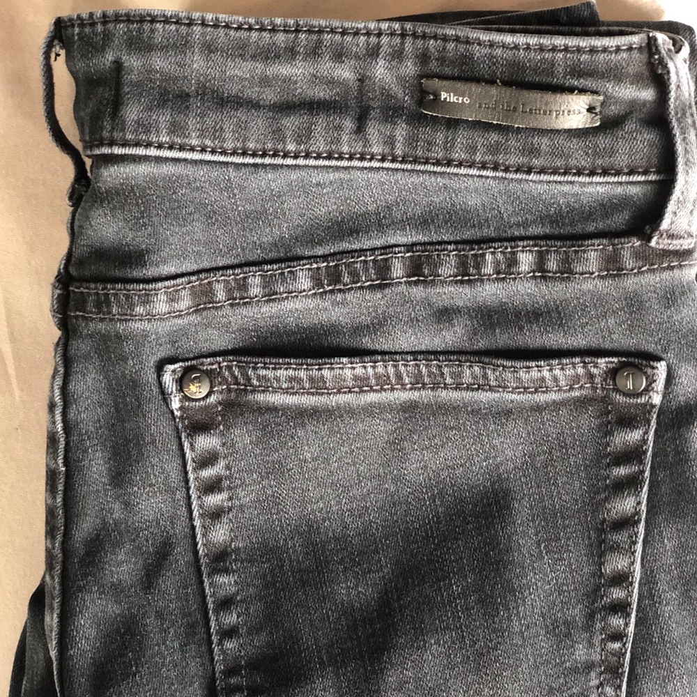 Pilcro from Anthropologie black skinny jeans